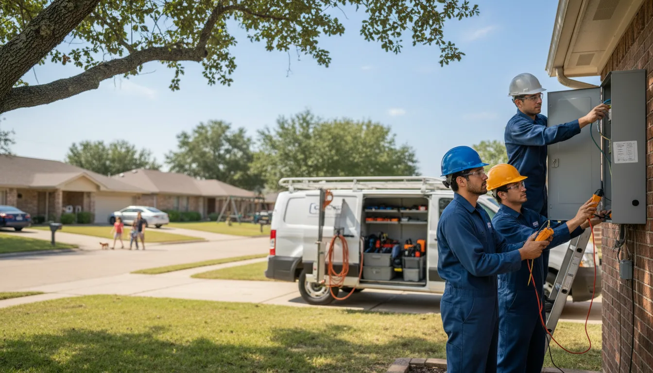 Certified electrician providing emergency electrical services in Petros, TN